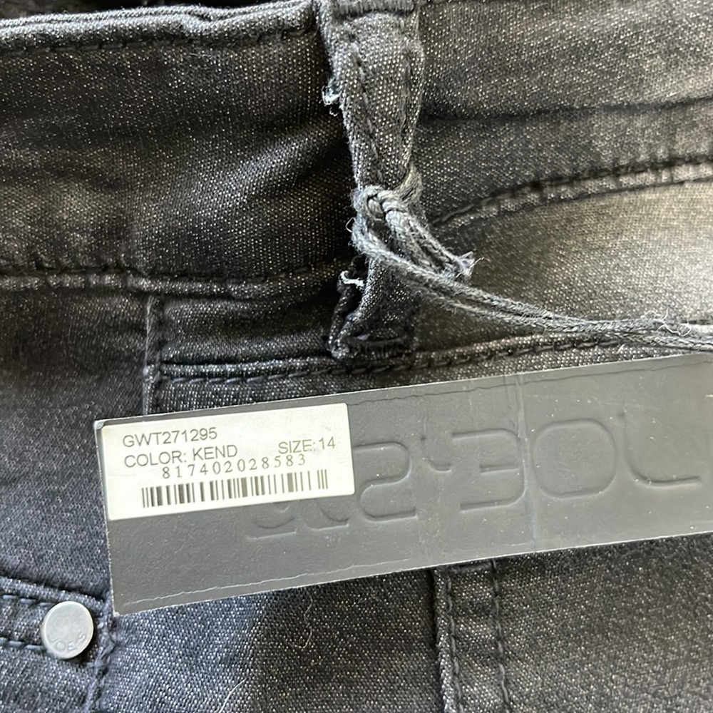𝅺joe's Ultra Slim Fit Black/Gray Wash Leggings Size 14 (Girl) - Picture 15 of 15